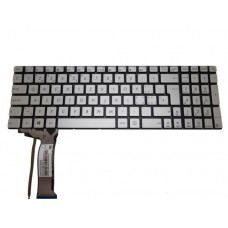 Teclado PT ASUS Teclado ONLY SILVER Sem Moldura retro-iluminado (BACKLIGHT) 